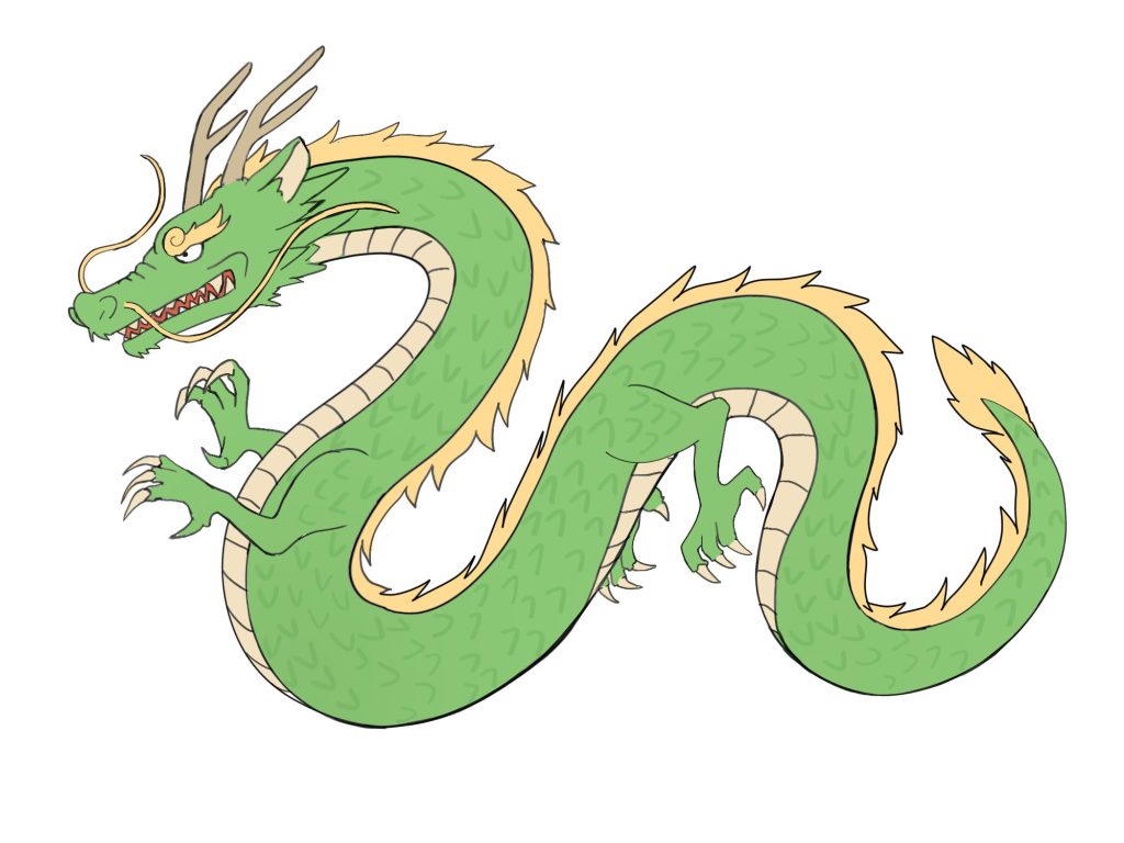 初心者も簡単！龍のイラストの描き方 - オンラインイラスト教室アタム  