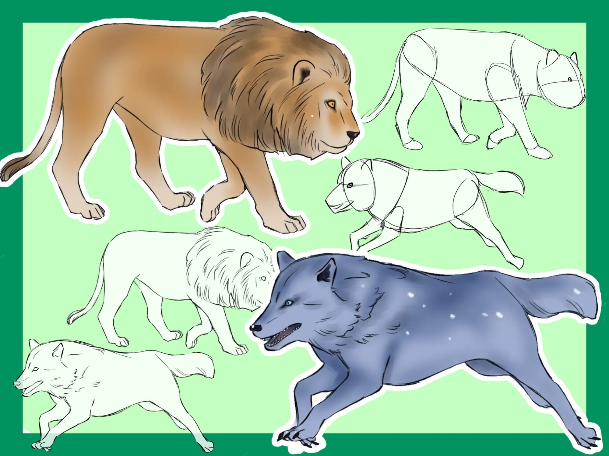 初心者も簡単！動物のイラストの描き方 - オンラインイラスト教室