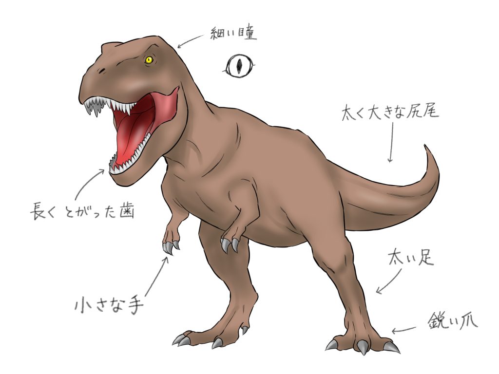 初心者も簡単！恐竜のイラストの描き方 - オンラインイラスト教室  