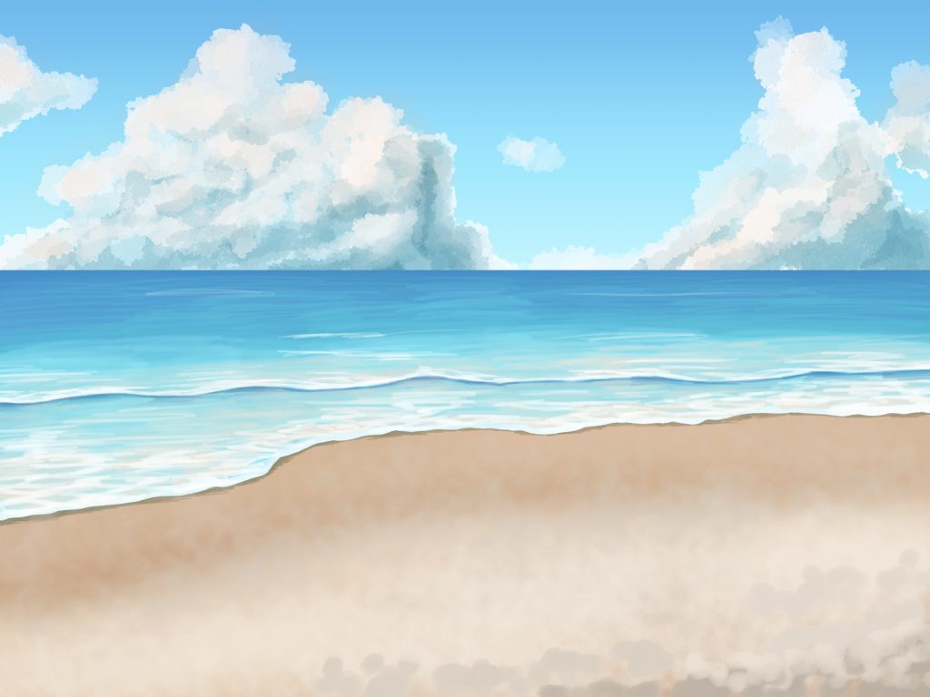 海 の 背景