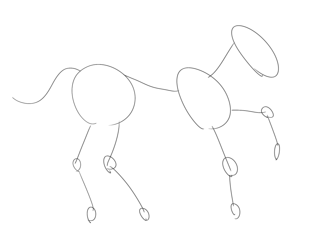 馬 イラスト 簡単 手書き
