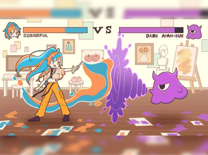 ゲーム・舞台設定の表現の学習イメージ