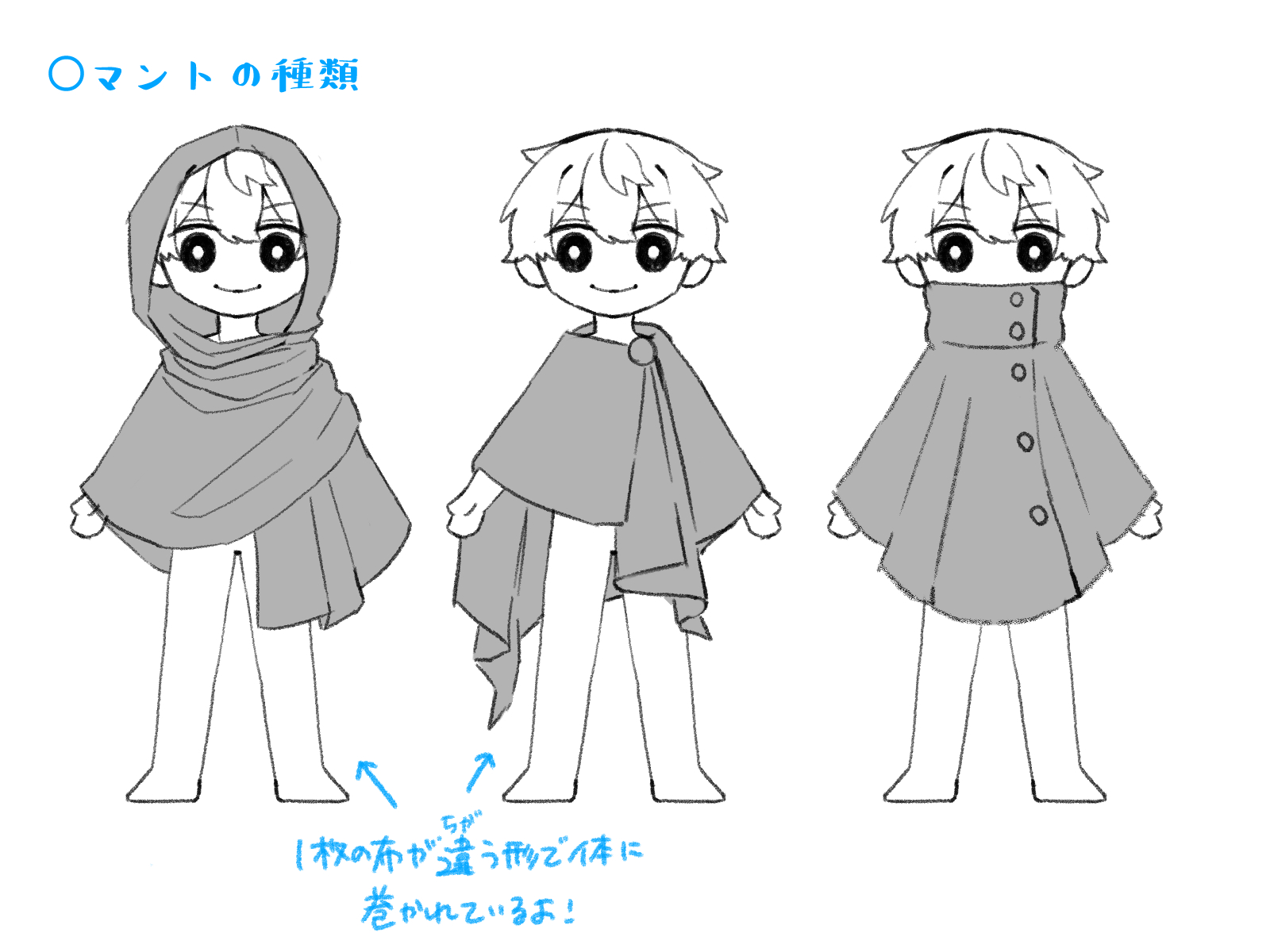 初心者も簡単！マントのイラストの描き方 - オンラインイラスト教室アタムアカデミー