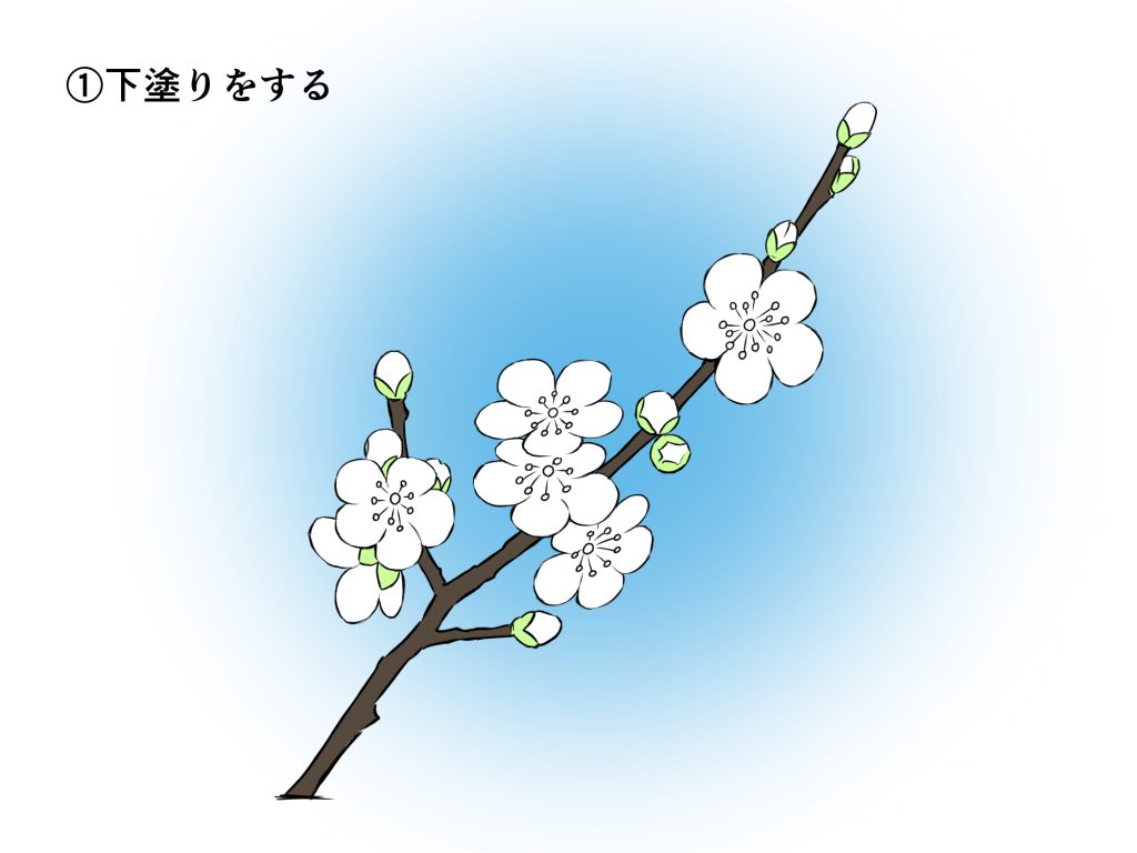 花 イラスト 手書き 簡単