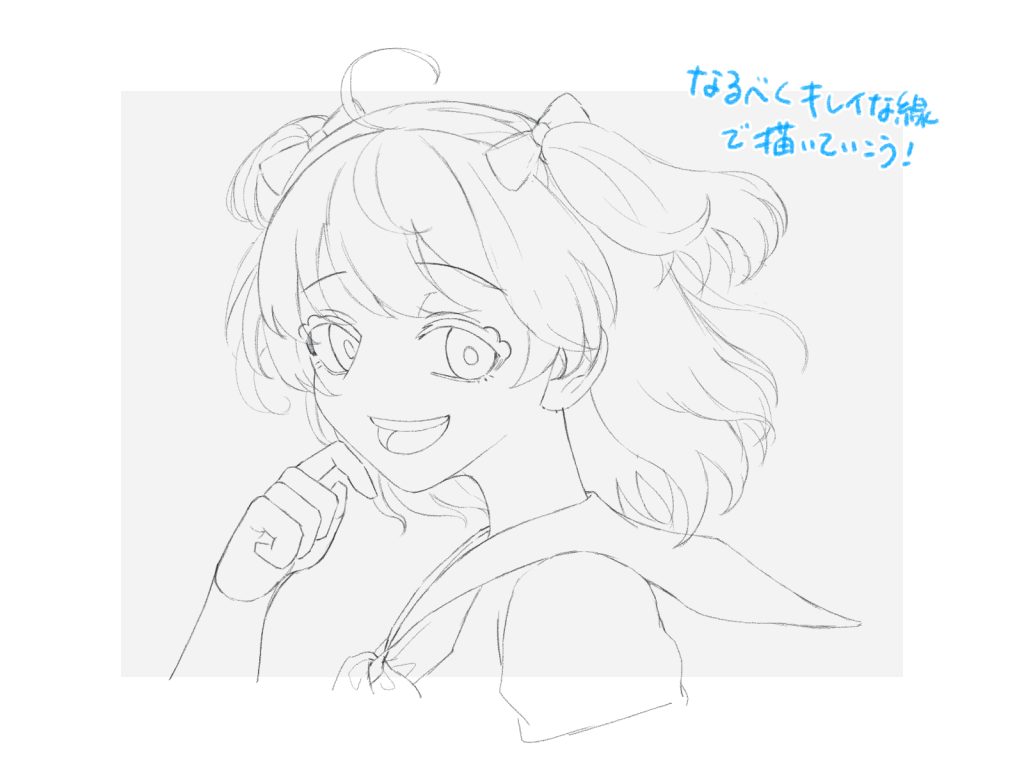 簡単 アニメ キャラ