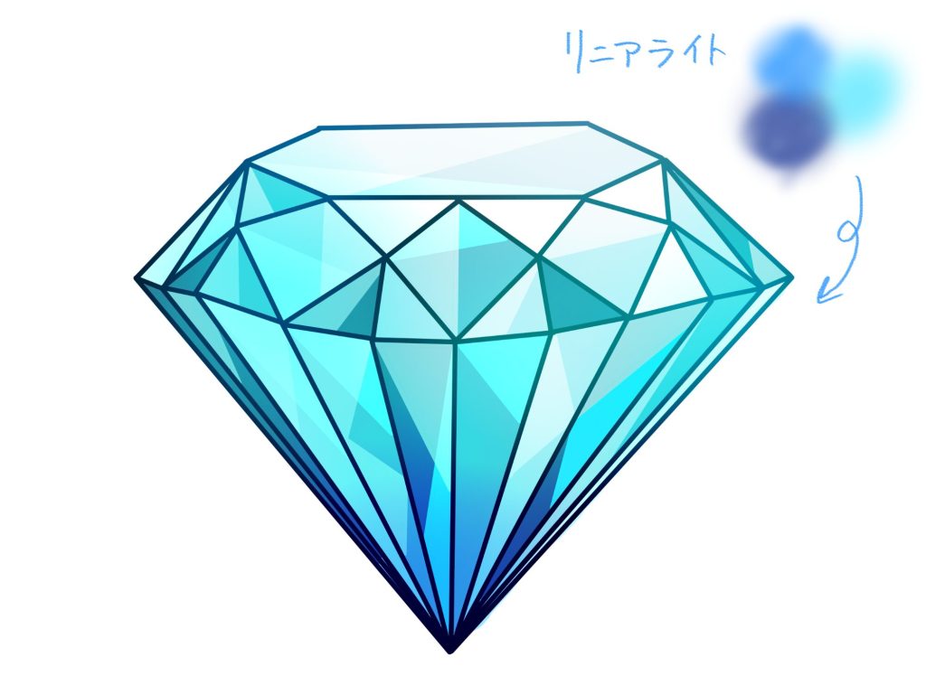 初心者も簡単！宝石のイラストの描き方 - オンラインイラスト教室 