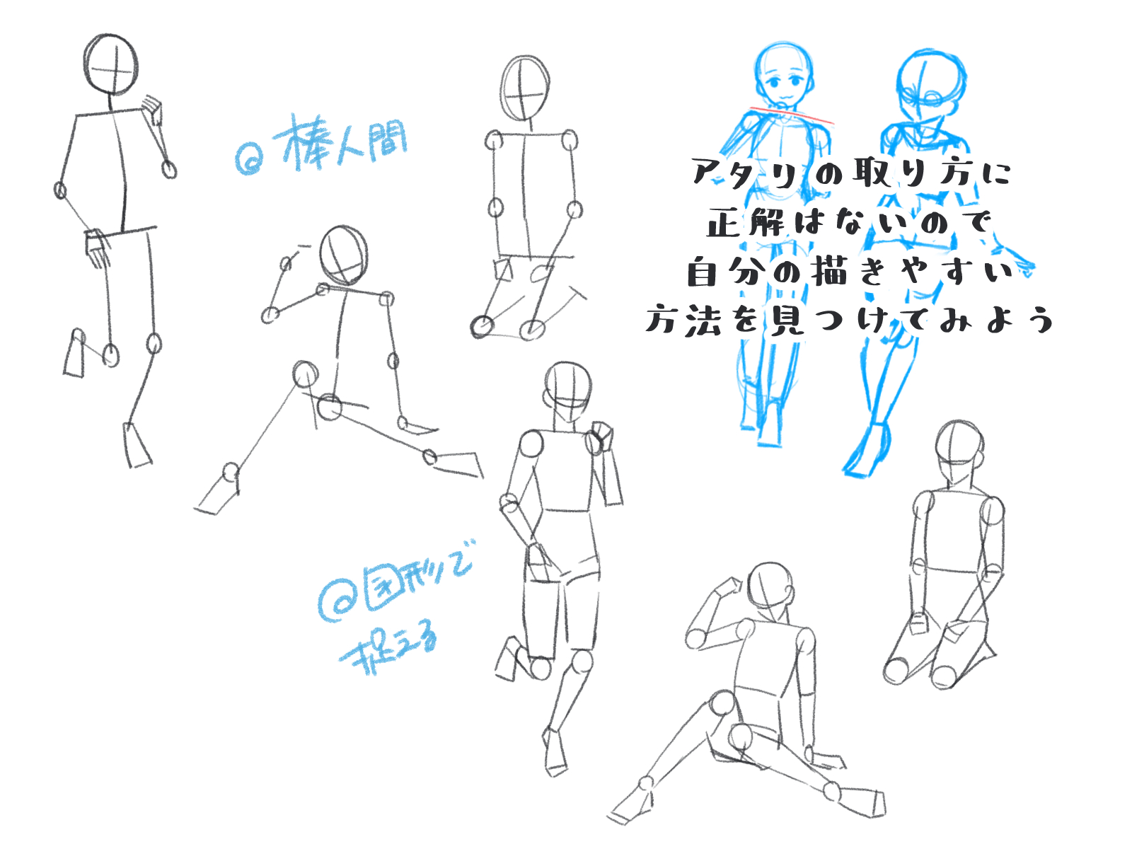 初心者も簡単!アタリの描き方 - オンラインイラスト教室アタムアカデミー