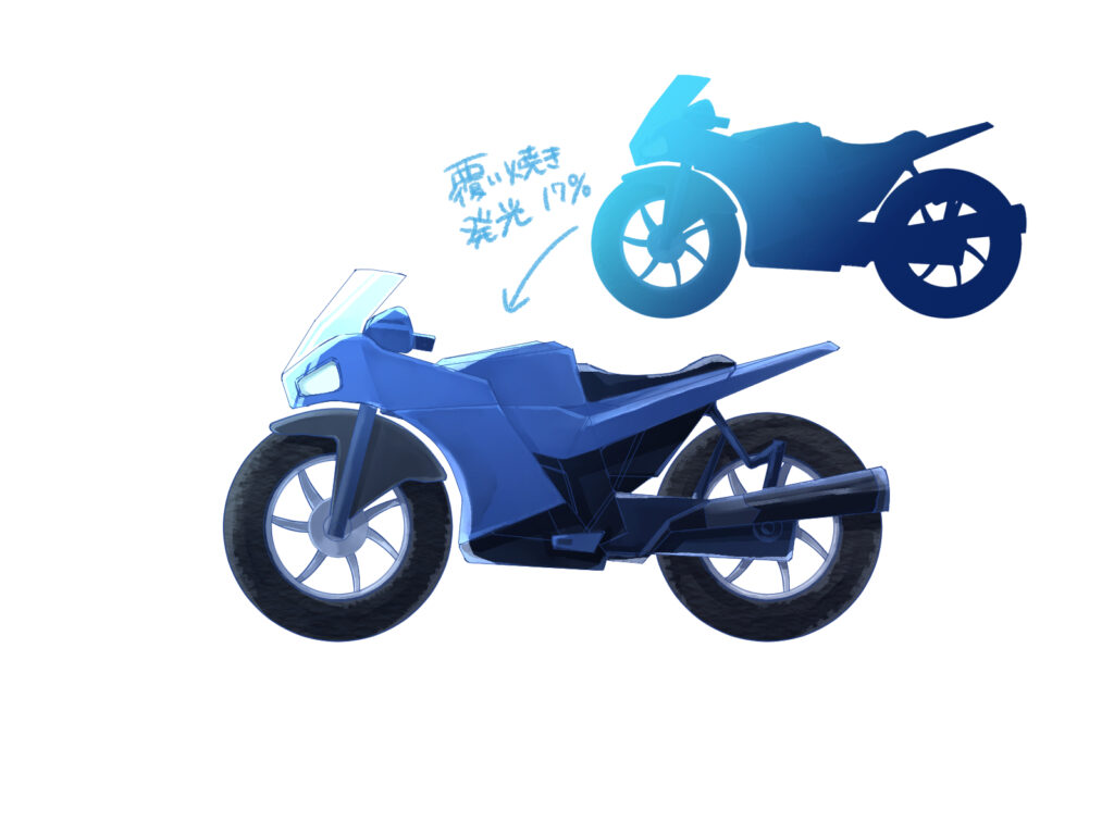 バイク イラスト