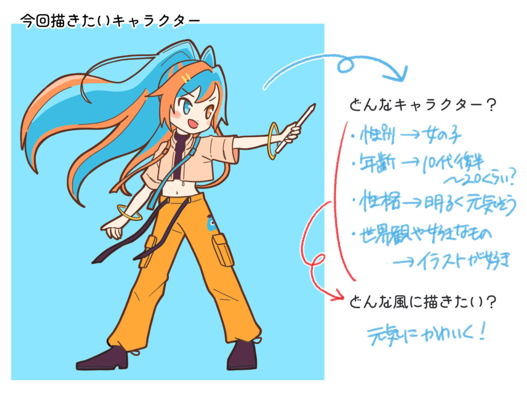 初心者も簡単！キャラクターイラストの描き方 - オンラインイラスト